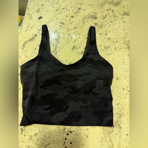 Lululemon Align Tank — Black Camo — Size 6 - WORN - Picture 8 of 9